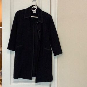 CAbi Navy 3/4 sleeve jacket S, style 5658